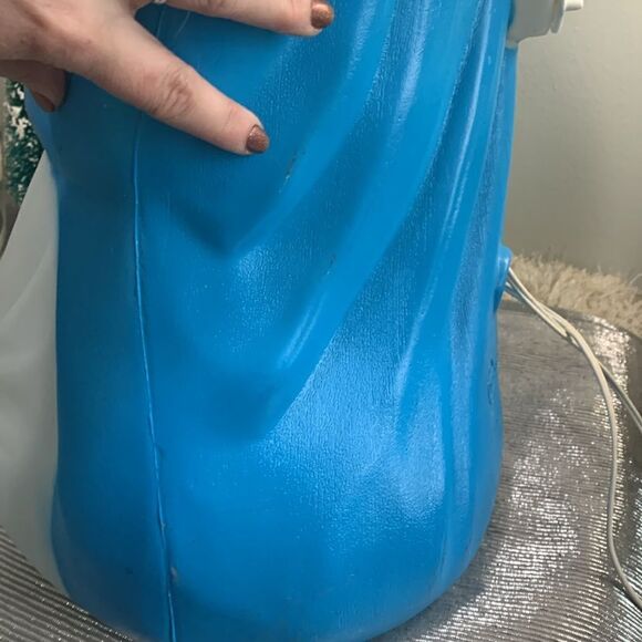 Empire Vintage Lighted Blow Mold Christmas Nativity Virgin Mary - Picture 12 of 17